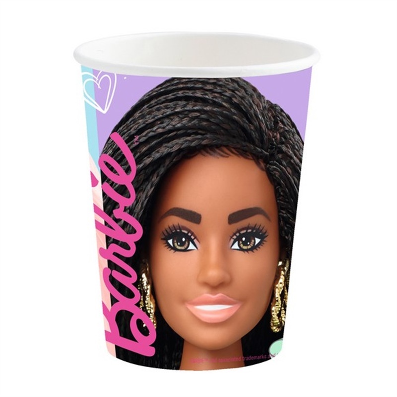 Bicchieri 237 ml Barbie Sweet Life 8 pezzi