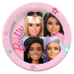 Piatti 23 cm Barbie Sweet Life 8 pezzi
