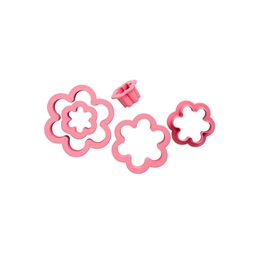  Tagliapasta in plastica fiore Set 6 pz