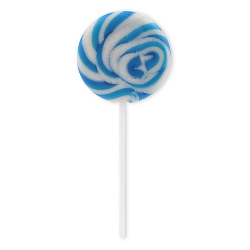 Lecca Lecca 30 grammi spirale Bianco e Azzurro
