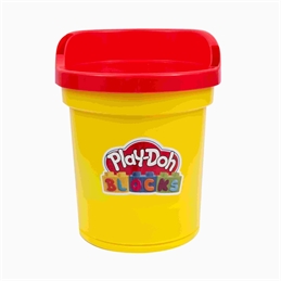 Playdoh Blocks Secchiello contenitore 17 pezzi