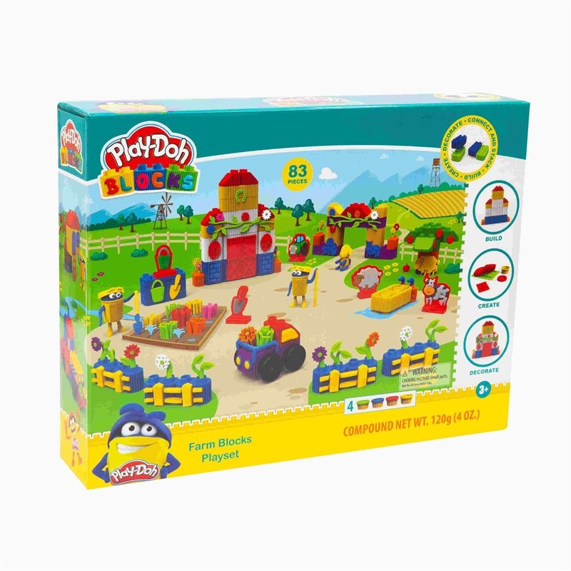 Playdoh Blocks Fattoria 83 pezz