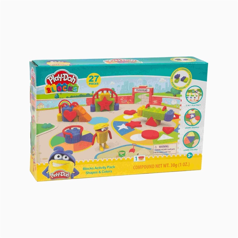 Playdoh Blocks Forme e Colori 27 pezzi