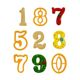 Kit 9 tagliapasta Numeri Giganti