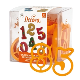 Kit 9 tagliapasta Numeri Giganti