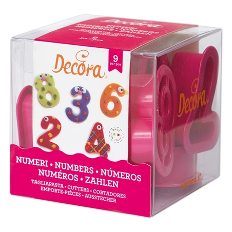 Kit Tagliapasta Numeri 9 pezzi