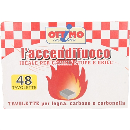 Accendifuoco 48 Cubetti ottimo