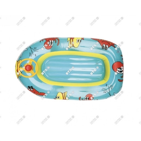 Canottino 115 Cm Blu Mare Con Volante