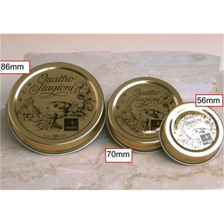 Bormioli Rocco 2 Tappi per Barattoli Bormioli 86 mm
