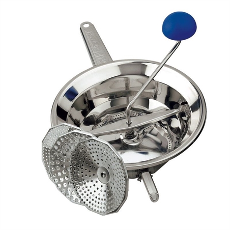 OMAC PASSAVERDURE EMANUEL INOX CON 3 FILTRI D 20 CM