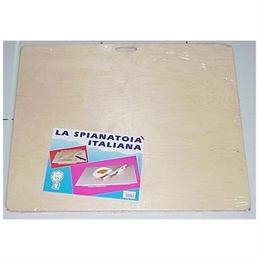 Spianatoia In Legno Con Manico Pasta Pizza 75 X 59 Cm