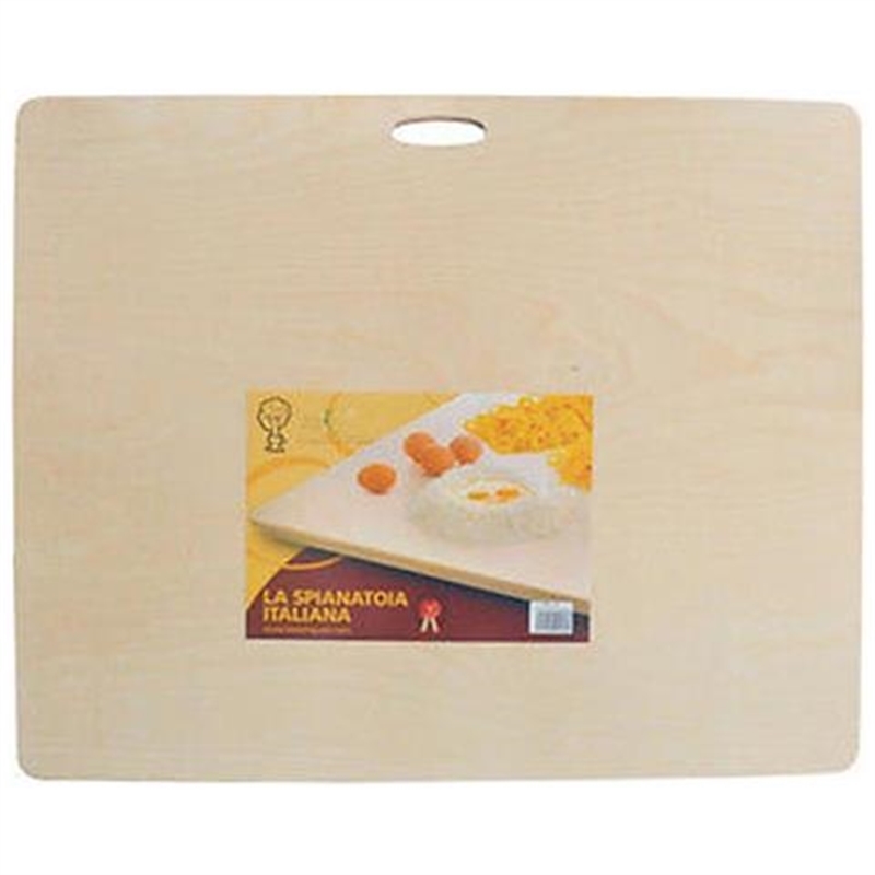 Spianatoia In Legno Con Manico Pasta Pizza 75 X 59 Cm