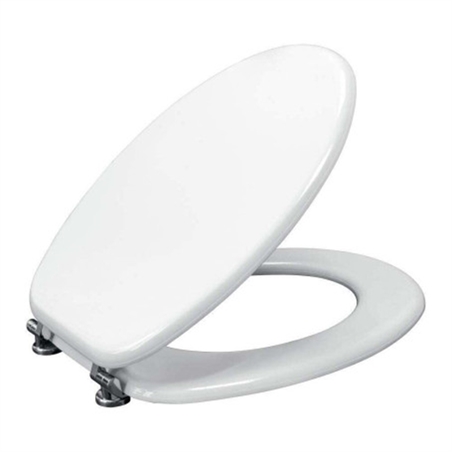 Sedile WC Con Chiusura Soft Bianco