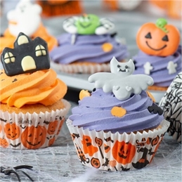 Decorazioni in Zucchero Hallowen 6 pezzi