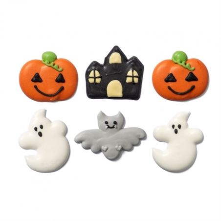 Decorazioni in Zucchero Hallowen 6 pezzi