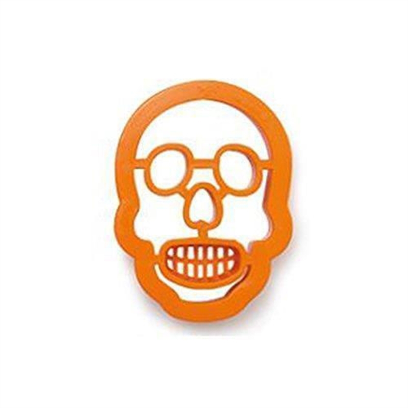 Tagliapasta in plastica Halloween a forma di Teschio
