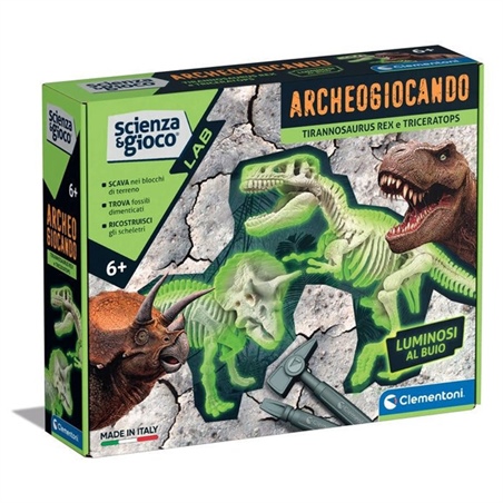 Archeogiocando T-Rex & Triceratopo