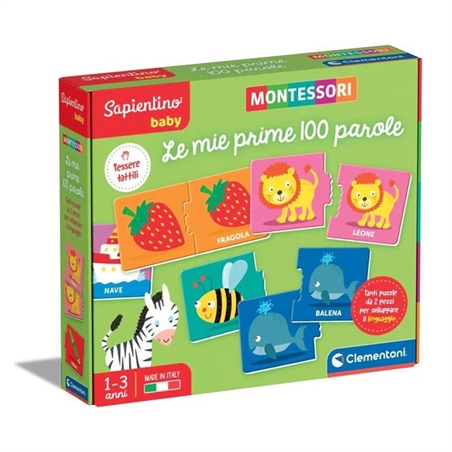 Sapientino Baby Montessori Le mie prime 100 parole