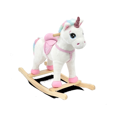 Unicorno a dondolo con suoni