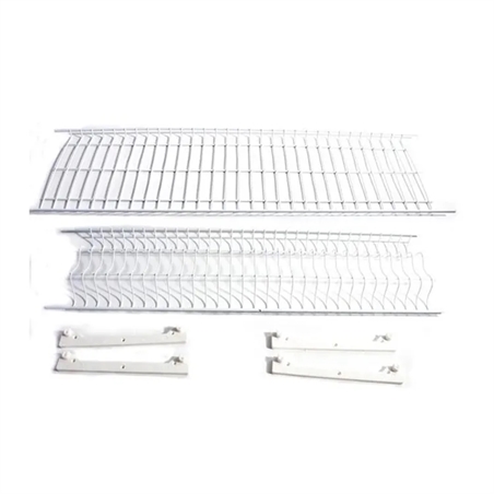 Scolapiatti Acciaio Plasticato Cm 76X23