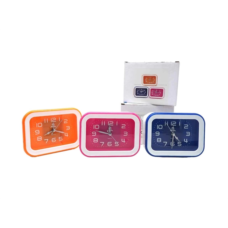 Sveglia quadrata h.11cm con luce