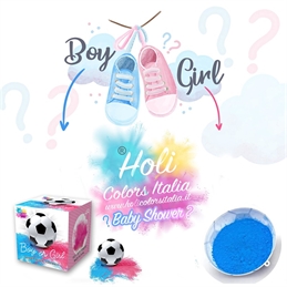 Holi Ball con polvere Celeste