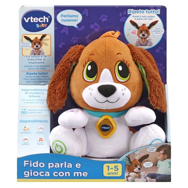 Fido parla e gioca con me