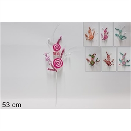 Stelo Lecca Lecca Con Bacche 53 Cm