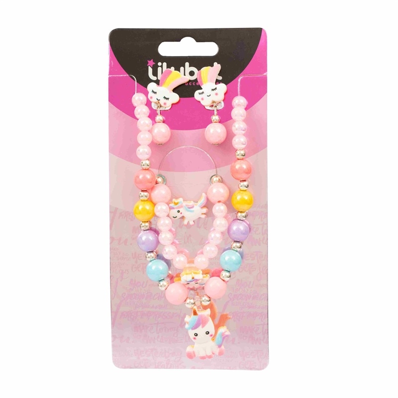 Lilybel Parure Unicorno 5 pezzi