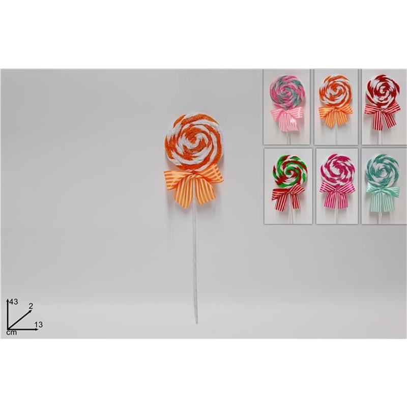 Spillone Lecca Lecca Con Fiocco 43 Cm