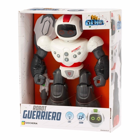Robot RC Guerriero Rosso Armato