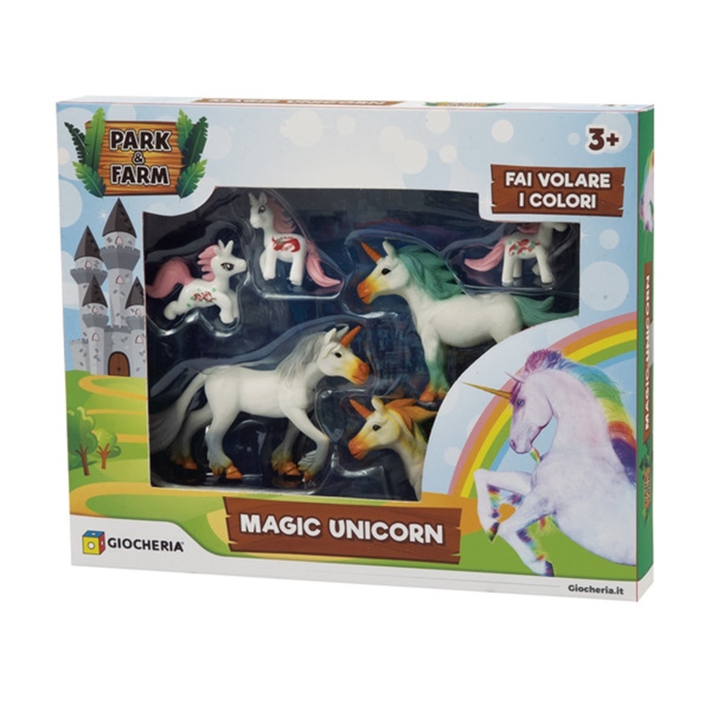 Set 6 Magici Unicorni