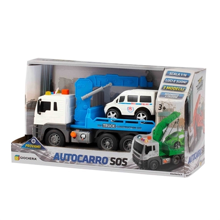 SOS Autocarro 1:16 Blu