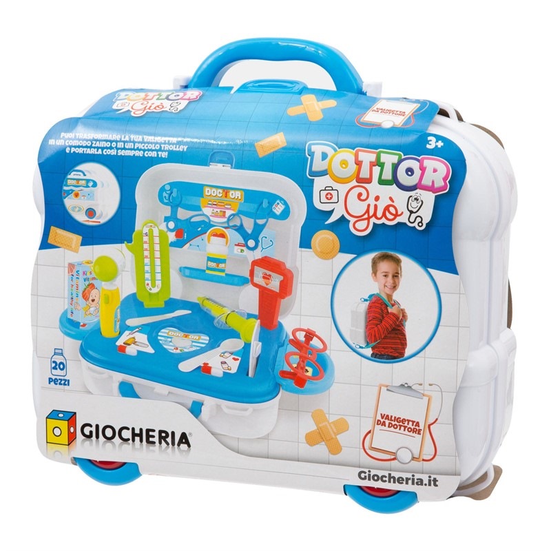 Valigetta Banchetto Dottore 3 in 1 con ruote