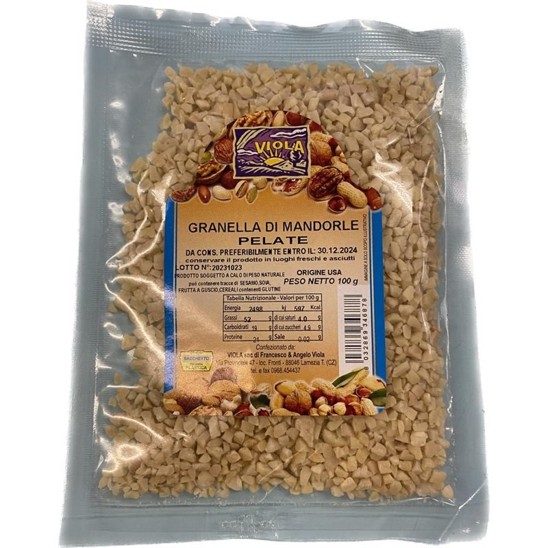Granella Di Mandorle Pelate