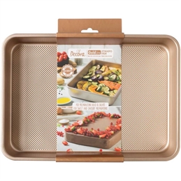 Stampo Rettangolare 34,7x24,5 Cm Ed H 5,5 Mm Metallo Antiaderente Rose Gold Line