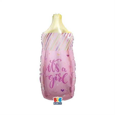 Palloncino Foil a Forma 44 x 82 cm Biberon It's a Girl