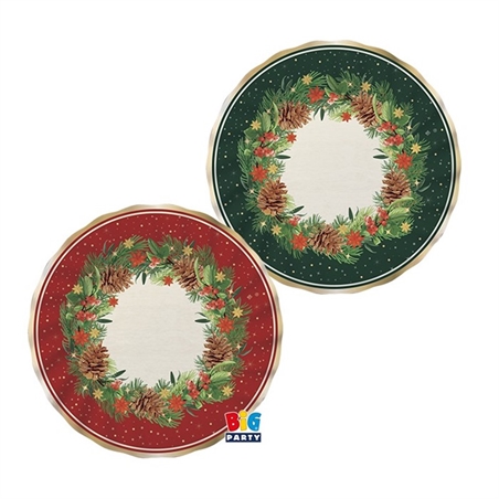 6 Piatti Mix Ø 25 cm Christmas Twinkle