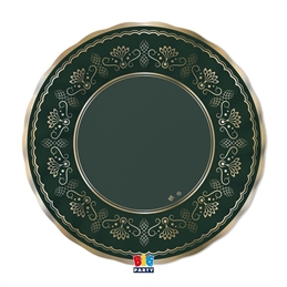 6 Piatti Ø 20 cm Royal Green Gold