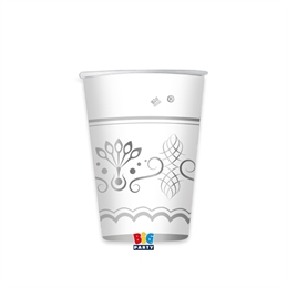 6 Bicchieri 200 cc Royal Silver