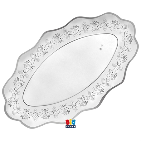 2 Raviere 36 x 20 cm Royal Silver