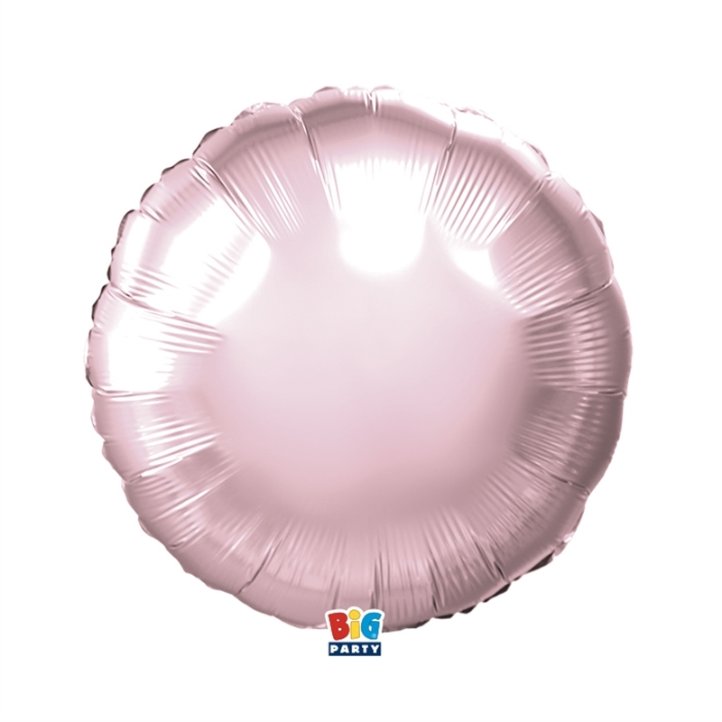 Palloncino Foil Tondo 18″ Rosa Baby Metal