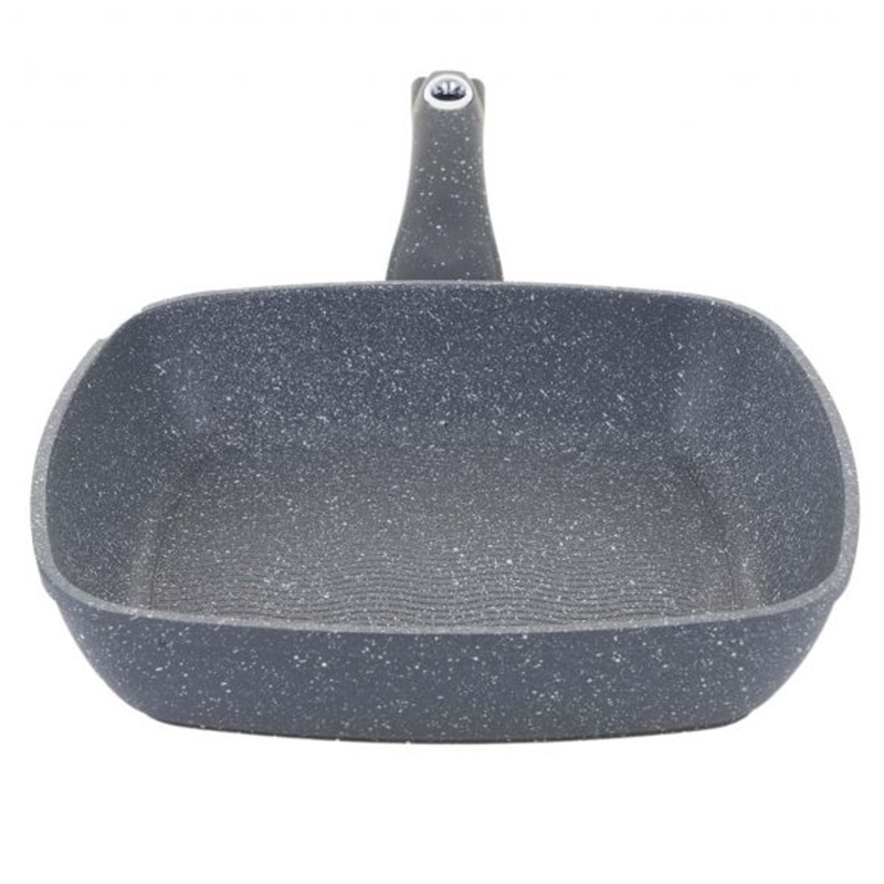 GRAN PIERRE BISTECCHIERA IN ALLUMINIO ANTIADERENTE EFFETTO STONE 25CM