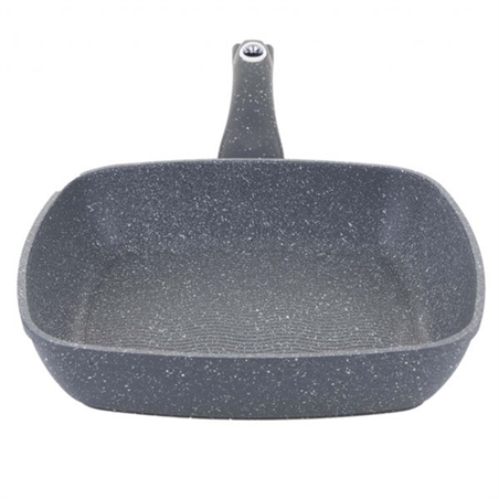 GRAN PIERRE BISTECCHIERA IN ALLUMINIO ANTIADERENTE EFFETTO STONE 25CM