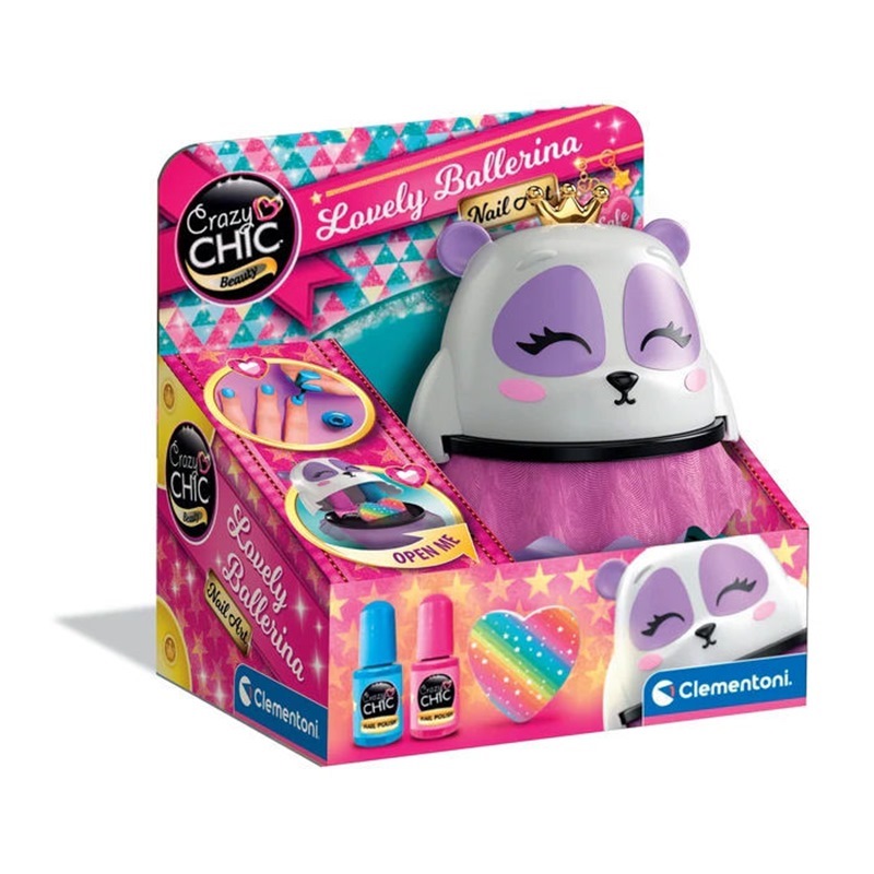 Ballerina Nails Art Panda Ballerina Nails Art Panda