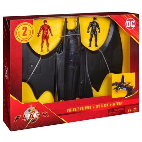 The Flash Ultimate batwing con flash e batman