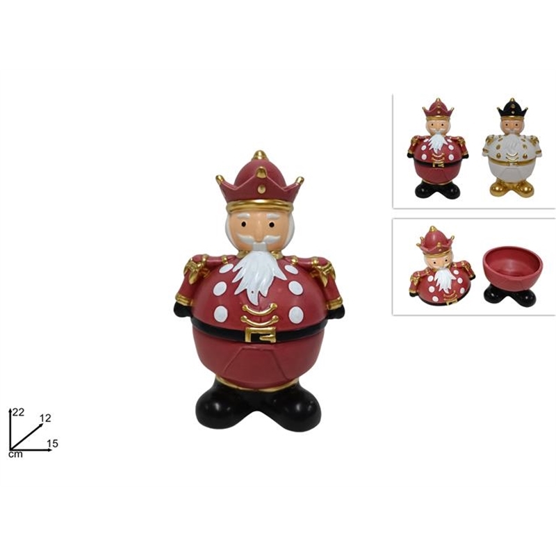 Barattolo Schiaccianoci 22 Cm 