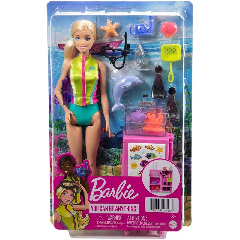 Barbie biologa marina