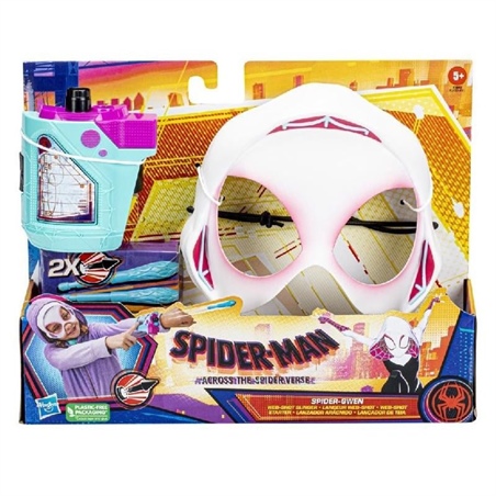 Spiderman Spider-Gwen Maschera con sparadardi
