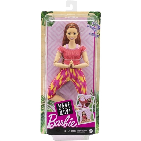 Barbie snodata rosso sfumato